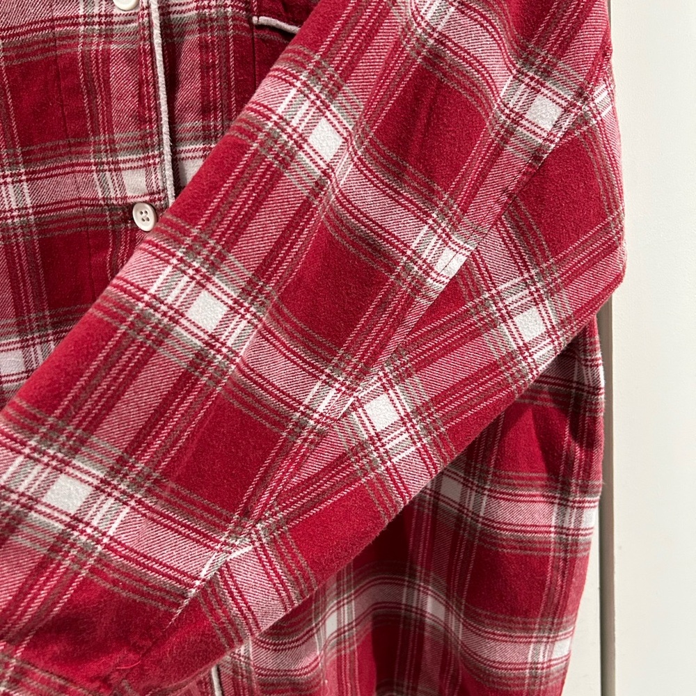 Muji flannel top - Picture 3 of 4